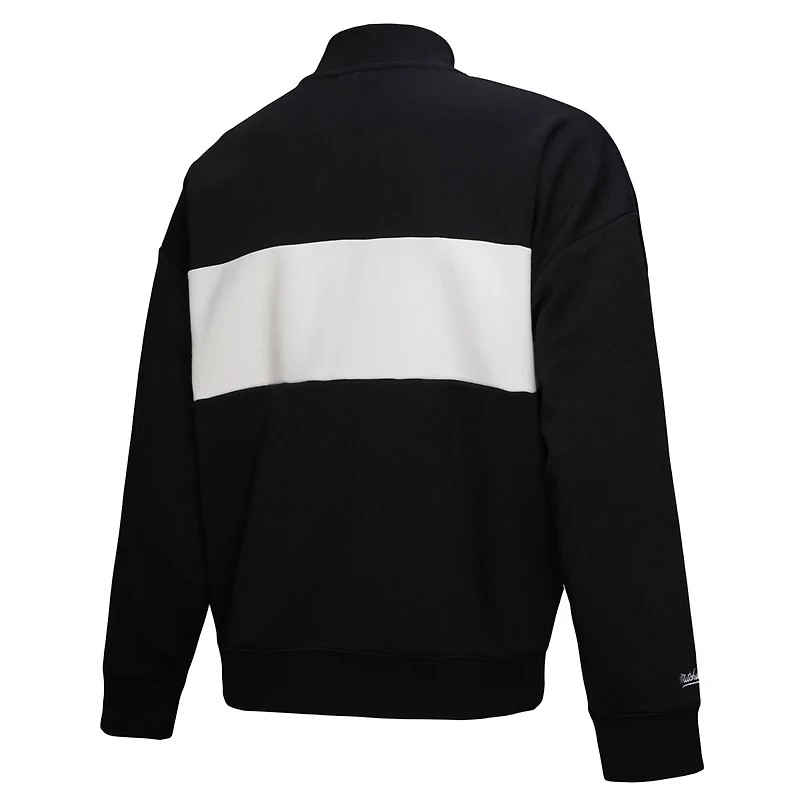 Mitchell  Ness Atlanta Braves Quarter-Zip Pullover Top