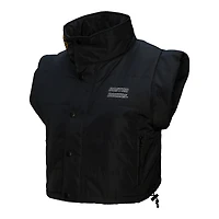 Mitchell  Ness Boston Bruins Cropped Full-Zip Puffer Vest