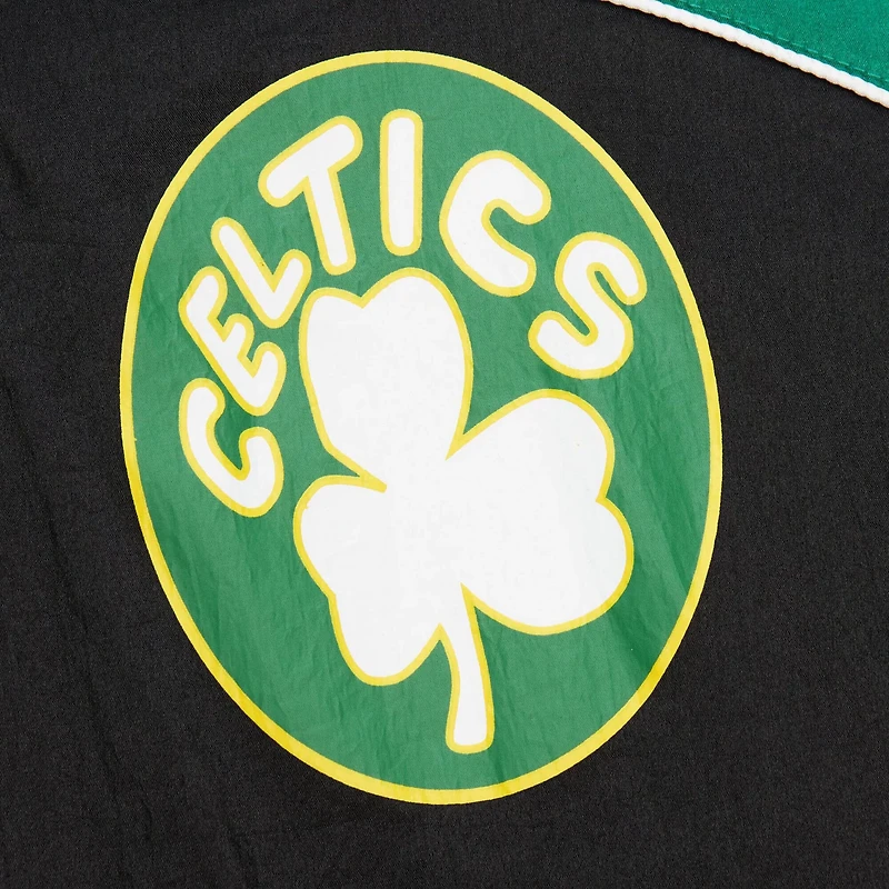 Mitchell Ness Boston Celtics Hardwood Classics Big Shot Premium Full-Zip Windbreaker Jacket