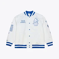 Mitchell  Ness Chicago Cubs Cooperstown Collection Arctic Lightweight Satin Full-Snap Jacket