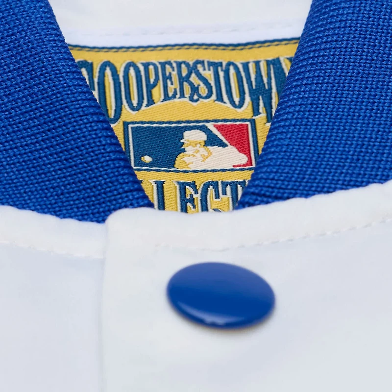 Mitchell Ness Chicago Cubs Cooperstown Collection Arctic Lightweight Satin Full-Snap Jacket
