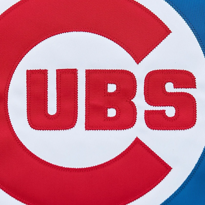 Mitchell Ness Chicago Cubs OG 20 Lightweight Satin Full-Zip Jacket