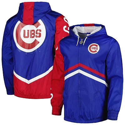 Mitchell Ness Chicago Cubs Undeniable Full-Zip Hoodie Windbreaker Jacket