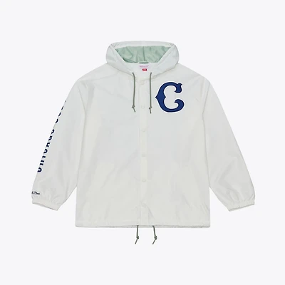 Mitchell  Ness Chicago Cubs Yacht Rock Coaches Full-Snap Hooded Windbreaker Jacket