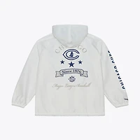 Mitchell  Ness Chicago Cubs Yacht Rock Coaches Full-Snap Hooded Windbreaker Jacket