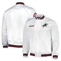 Mitchell  Ness Dallas Burn City Full-Snap Satin Jacket