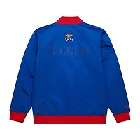 Mitchell  Ness Denver Nuggets Hardwood Classics Team OG 30 Lightweight Satin Full-Snap Jacket