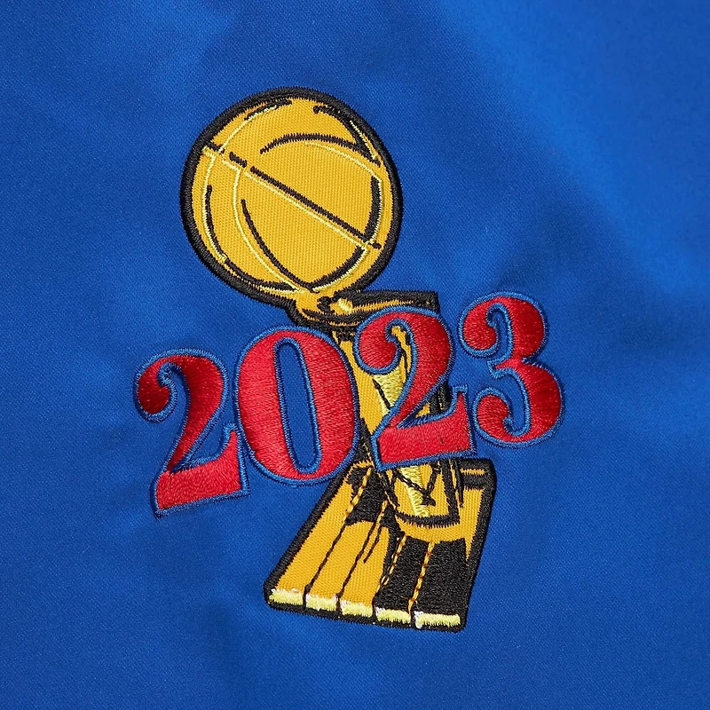 Mitchell  Ness Denver Nuggets Hardwood Classics Team OG 30 Lightweight Satin Full-Snap Jacket