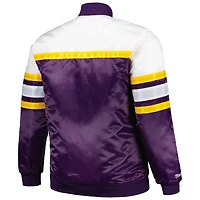 Mitchell  Ness Gold Los Angeles Lakers Big Tall Heavyweight Full-Snap Satin Jacket