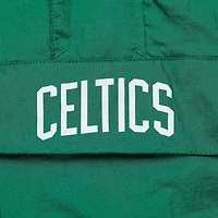 Mitchell  Ness Kelly Boston Celtics Big  Tall Hardwood Classics Team OG 20 Anorak Hoodie Quarter-Zip Windbreaker Jacket