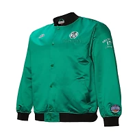 Mitchell  Ness Kelly Boston Celtics Hardwood Classics Team OG 30 Lightweight Satin Full-Snap Jacket