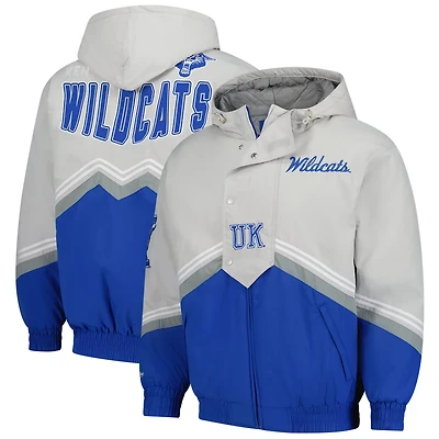 Mitchell  Ness Kentucky Wildcats Throw It Back Retro Full-Zip Windbreaker Jacket