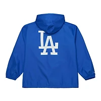 Mitchell  Ness Los Angeles Dodgers Full-Snap Hooded Coaches Jacket
