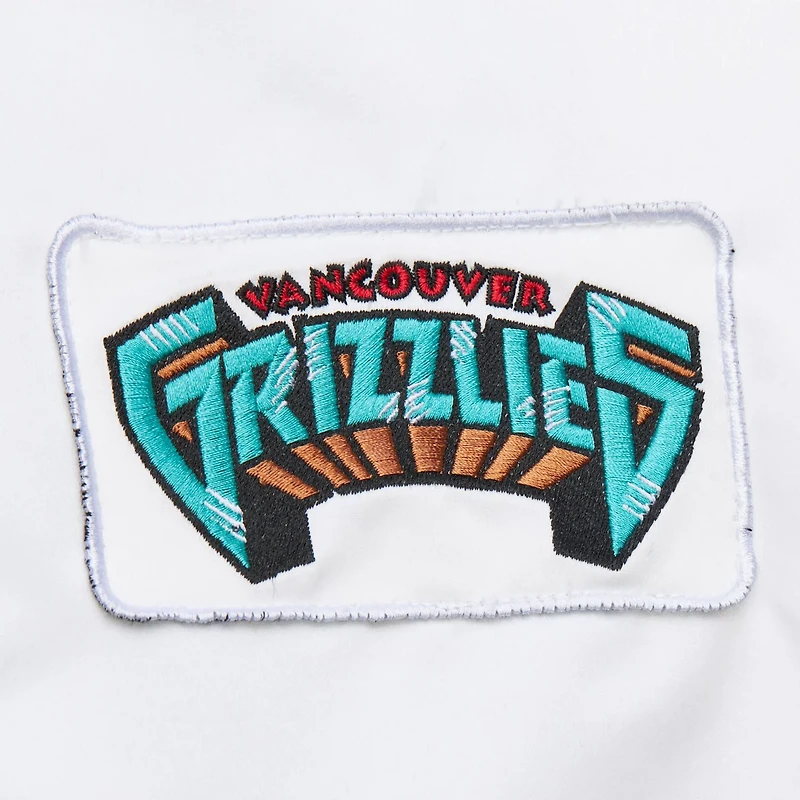 Mitchell  Ness Memphis Grizzlies Hardwood Classics Nights Team Leader Satin Full-Zip Jacket