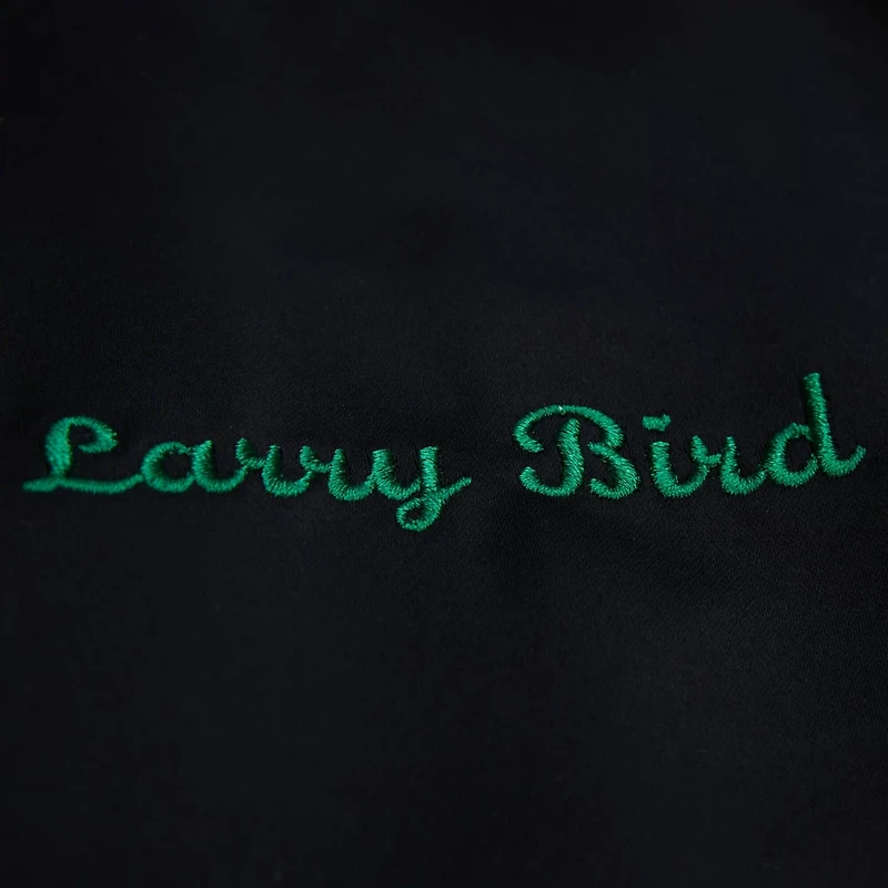 Mitchell Ness Larry Bird Boston Celtics NBA Legends Full-Snap Satin Jacket