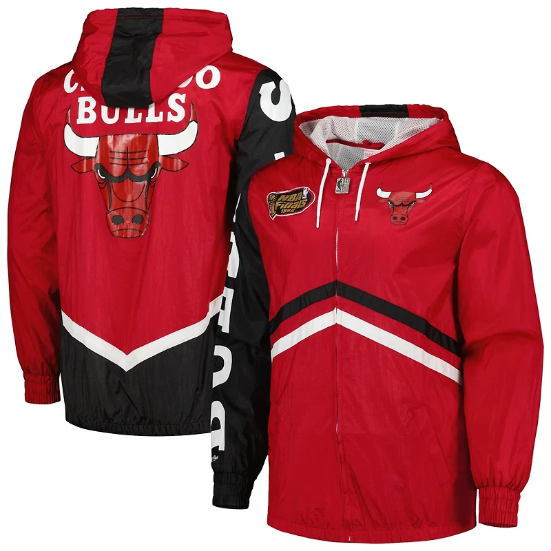 Mitchell & Ness Men’s Chicago Bulls Undeniable Full-Zip Windbreaker