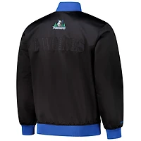 Mitchell & Ness Men’s Minnesota Timberwolves Hardwood Classics Team OG 3.0 Lightweight Satin Full-Snap Jacket