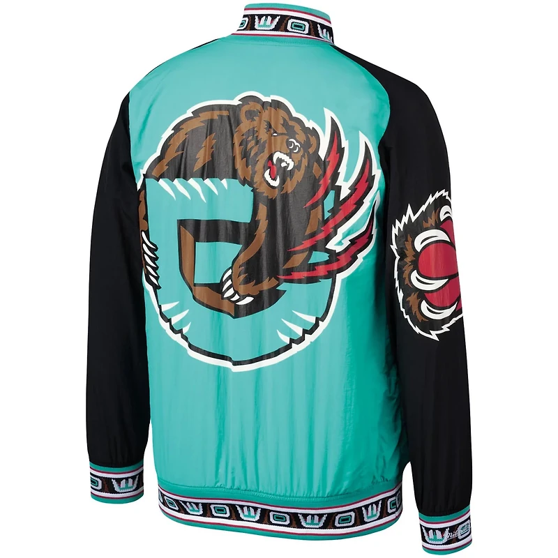 Mitchell & Ness Men's Vancouver Grizzlies Hardwood Classics Authentic Warm-Up Full Snap Jacket