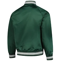 Mitchell  Ness Michigan State Spartans Lightweight Current Logo Satin Full-Snap Jacket