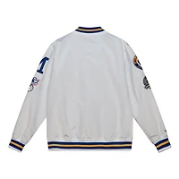 Mitchell  Ness Milwaukee Brewers City Collection Satin Full-Snap Varsity Jacket