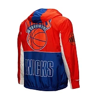 Mitchell  Ness New York Knicks Hardwood Classics Big Shot Premium Full-Zip Windbreaker Jacket
