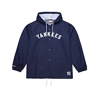 Mitchell  Ness New York Yankees Full-Snap Hooded Coaches Jacket