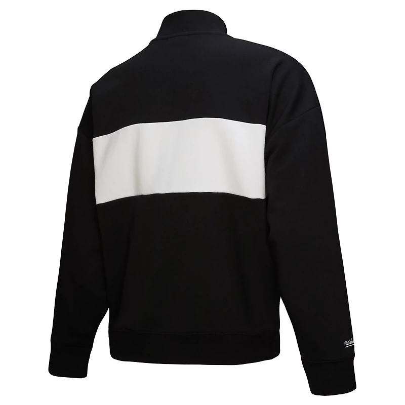 Mitchell  Ness New York Yankees Quarter-Zip Pullover Top