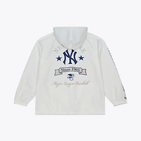 Mitchell  Ness New York Yankees Yacht Rock Coaches Full-Snap Hooded Windbreaker Jacket