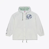 Mitchell  Ness New York Yankees Yacht Rock Coaches Full-Snap Hooded Windbreaker Jacket