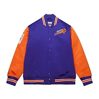 Mitchell  Ness Phoenix Suns Hardwood Classic Primetime Full-Snap Satin Jacket