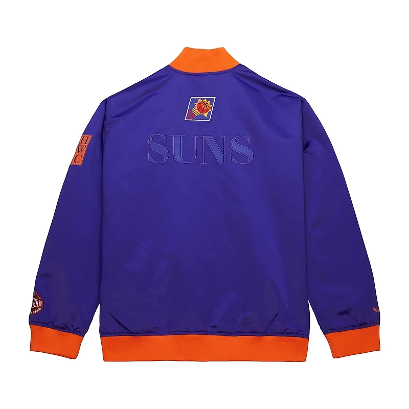 Mitchell  Ness Phoenix Suns Hardwood Classics Team OG 30 Lightweight Satin Full-Snap Jacket
