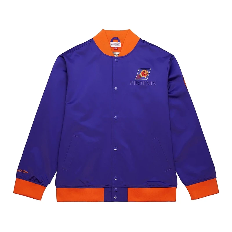 Mitchell  Ness Phoenix Suns Hardwood Classics Team OG 30 Lightweight Satin Full-Snap Jacket