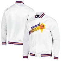 Mitchell  Ness Phoenix Suns Hardwood Classics Throwback Wordmark Raglan Full-Snap Jacket