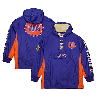 Mitchell  Ness Phoenix Suns Team OG 20 Vintage Logo Anorak Windbreaker Quarter-Zip Jacket