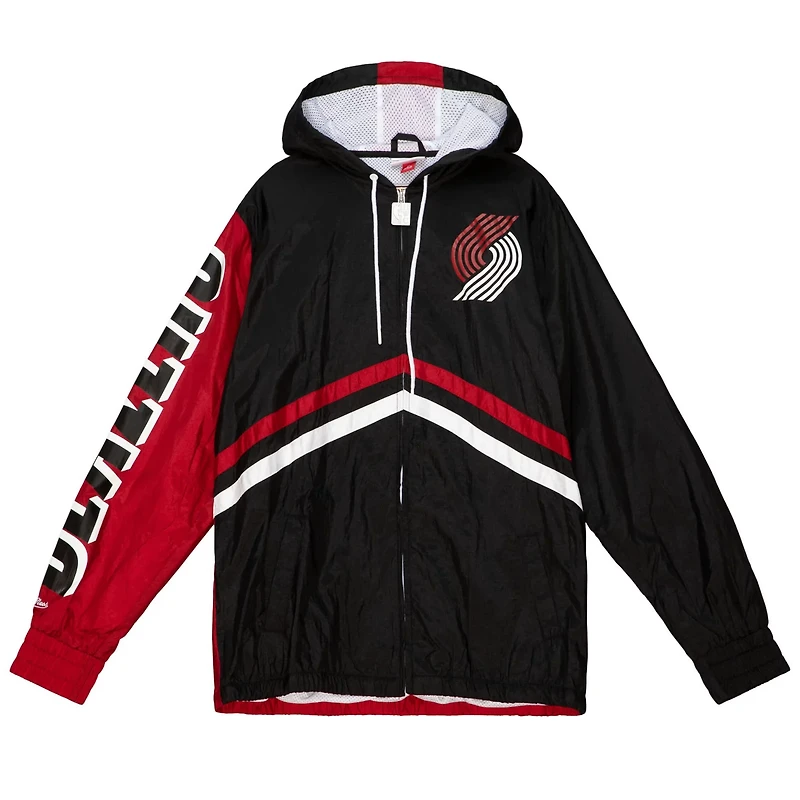 Mitchell  Ness Portland Trail Blazers Undeniable Full-Zip Windbreaker Jacket