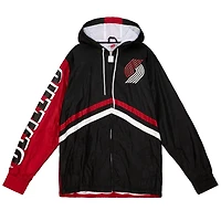 Mitchell  Ness Portland Trail Blazers Undeniable Full-Zip Windbreaker Jacket