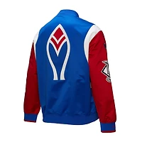 Mitchell  Ness Red Atlanta Braves Cooperstown Collection Team Origins Satin Full-Snap Jacket