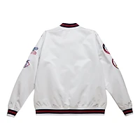 Mitchell  Ness St Louis Cardinals City Collection Satin Full-Snap Varsity Jacket