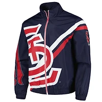 Mitchell  Ness St Louis Cardinals Exploded Logo Warm Up Full-Zip Jacket
