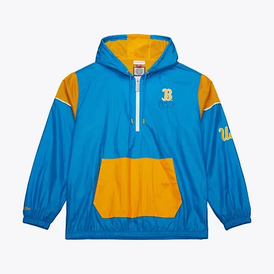 Mitchell  Ness UCLA Bruins Anorak Vintage Logo Half-Zip Hoodie Jacket