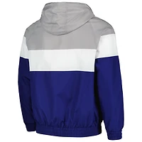New Era Chicago Cubs Ripstop Raglan Quarter-Zip Hoodie Windbreaker Jacket