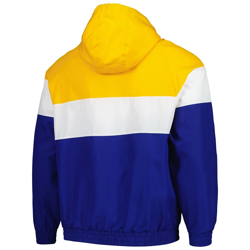 New Era Seattle Mariners Ripstop Raglan Quarter-Zip Hoodie Windbreaker Jacket