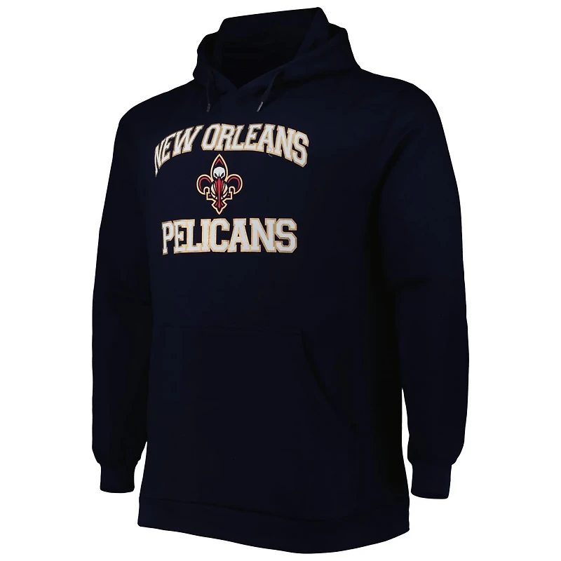 New Orleans Pelicans Big  Tall Heart Soul Pullover Hoodie