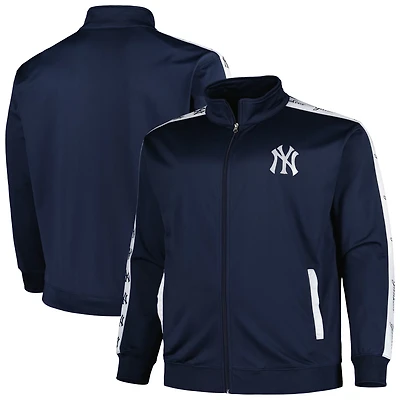 New York Yankees Big  Tall Tricot Track Full-Zip Jacket