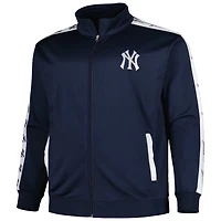 New York Yankees Big  Tall Tricot Track Full-Zip Jacket