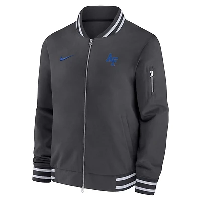 Nike Air Force Falcons Full-Zip Bomber Jacket