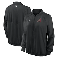 Nike Arizona Diamondbacks Authentic Collection Team Raglan Performance Full-Zip Jacket