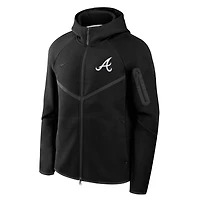 Nike Atlanta Braves Tech Fleece Windrunner Full-Zip Hoodie Jacket