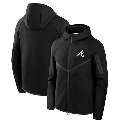 Nike Atlanta Braves Tech Fleece Windrunner Full-Zip Hoodie Jacket