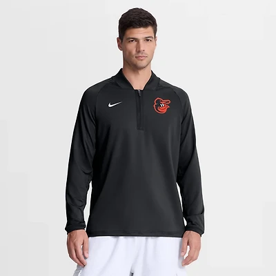 Nike Baltimore Orioles Authentic Collection Dri-FIT Raglan Half-Zip Pullover